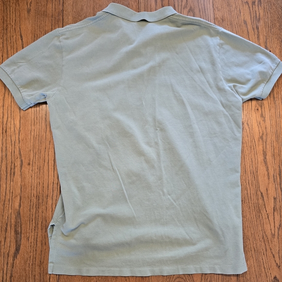 Polo Ralph Lauren Light Green Polo Shirt Embroidered Pony Large - Picture 5 of 5